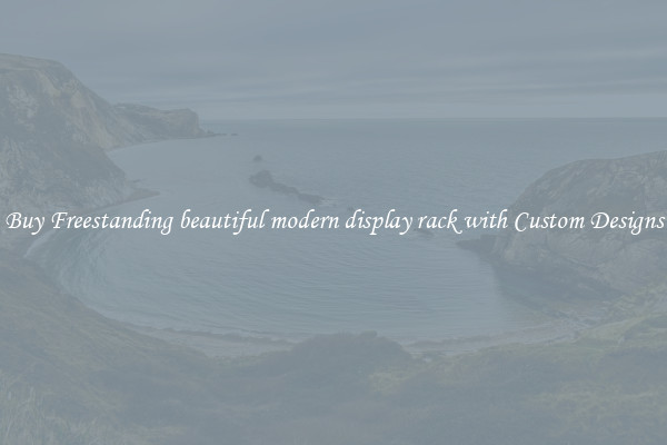 Buy Freestanding beautiful modern display rack with Custom Designs