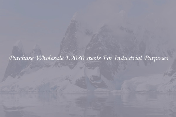 Purchase Wholesale 1.2080 steels For Industrial Purposes